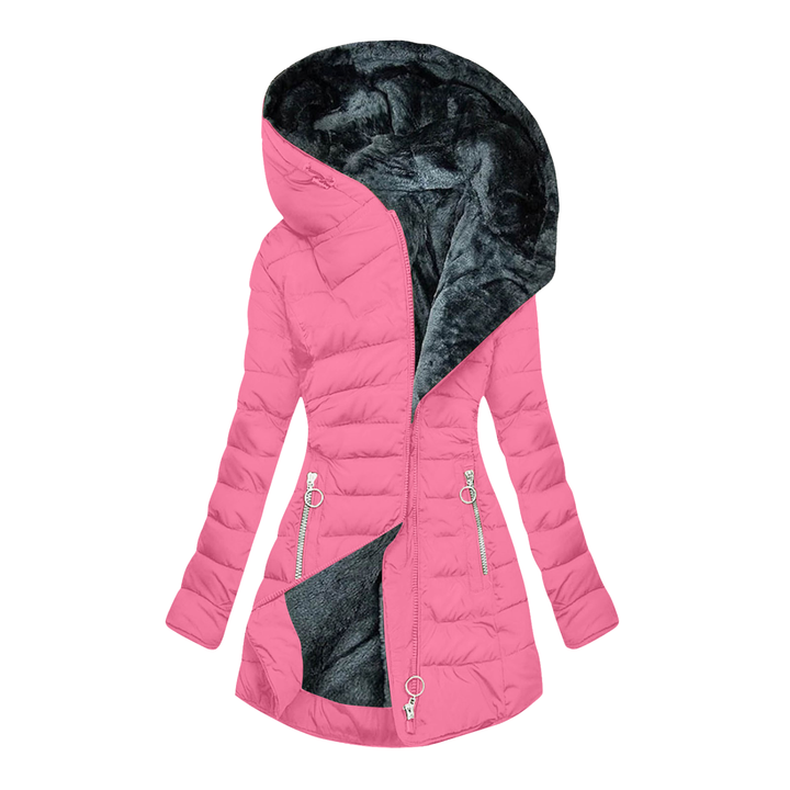 Ilariy - Casaco Acolchoado De Inverno Com Capuz