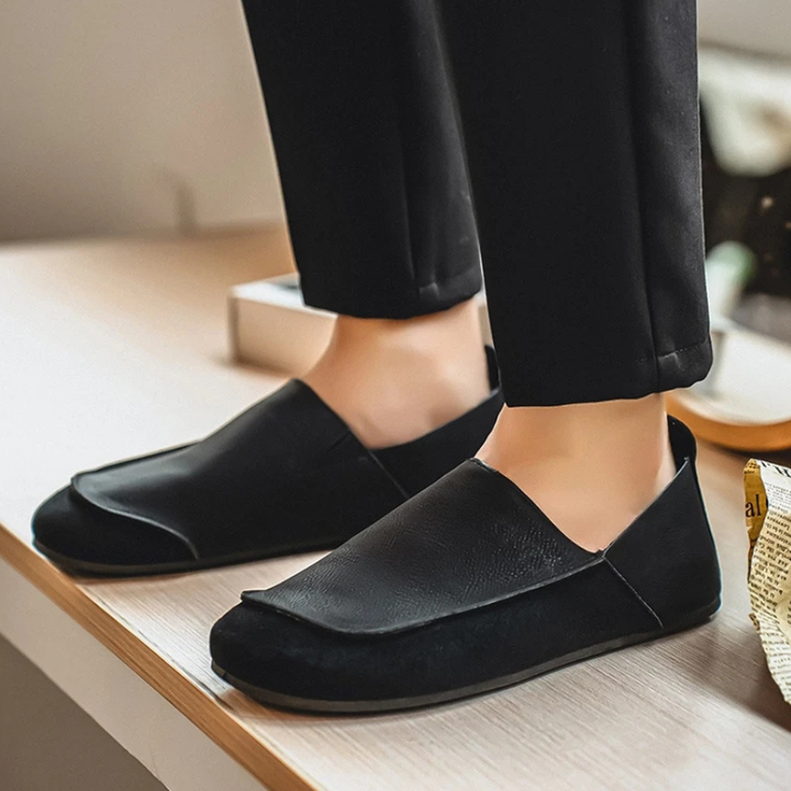 Hersch - Sapatos De Couro Confortáveis