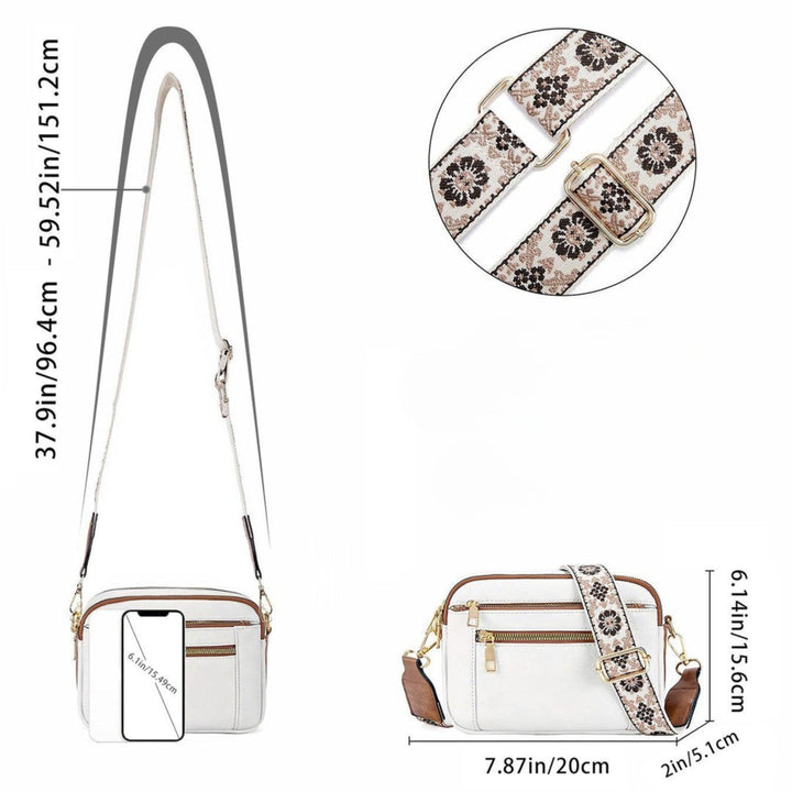 Sharena - Mala De Ombro Com Alça Floral