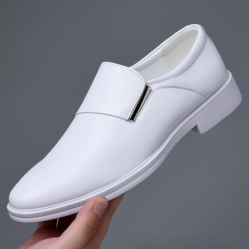 Hader - Mocassins de Couro Com Biqueira Pontiaguda