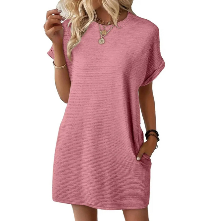 Elviaa - Mini Vestido Elegante Com Bolso