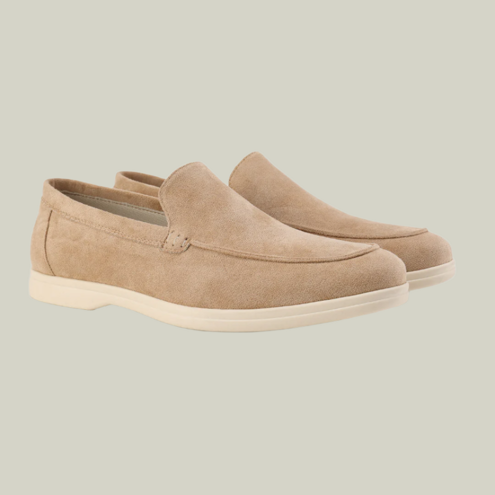 Anton - Mocassim Elegante Em Camurça