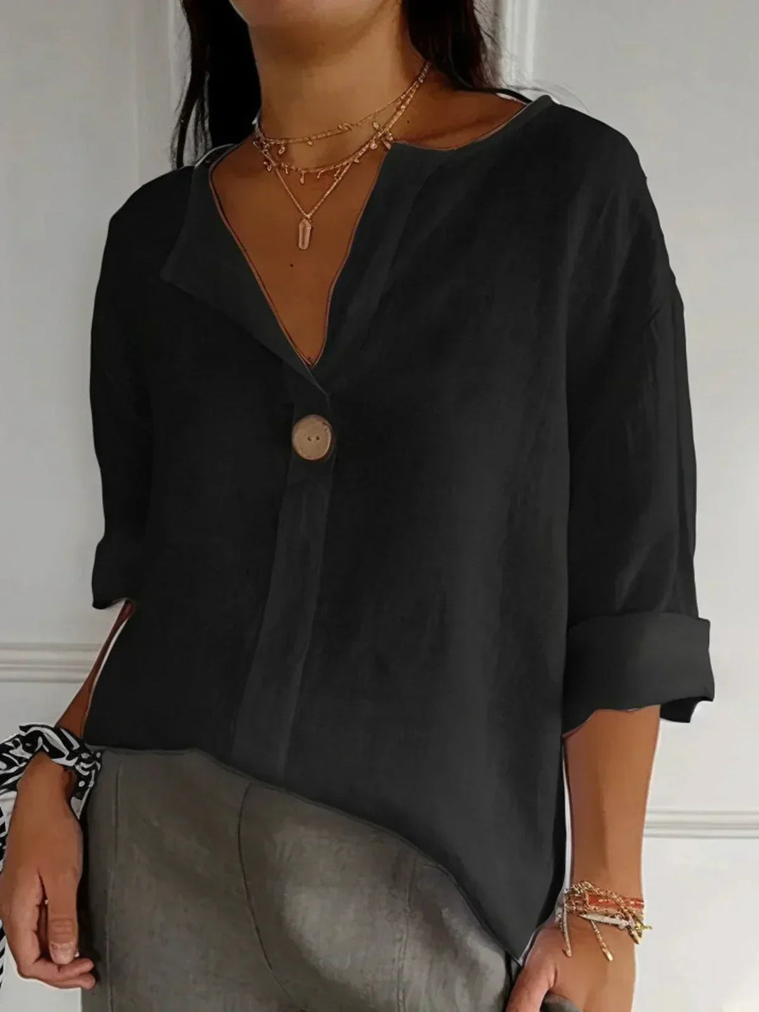 Yvonna – Blusa Chic Comfort