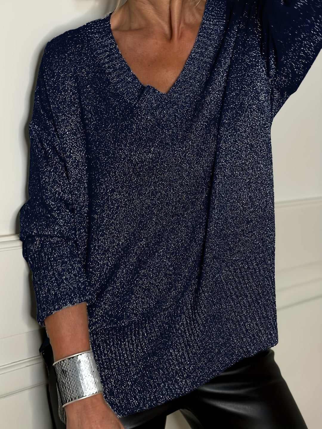 Healy - Camisola De Malha Com Decote Em V