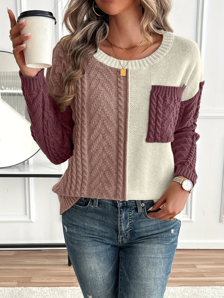 Klarysse - Camisola De Manga Comprida Com Bolso