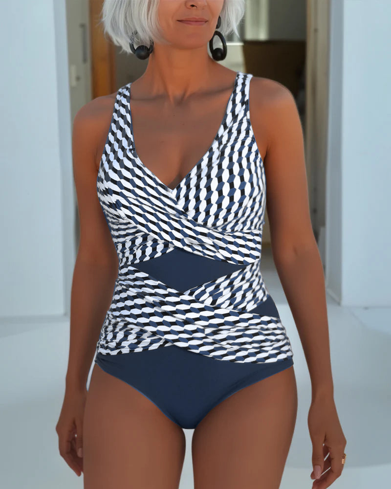 Rachell - Fato de Banho Cruzado Elegante