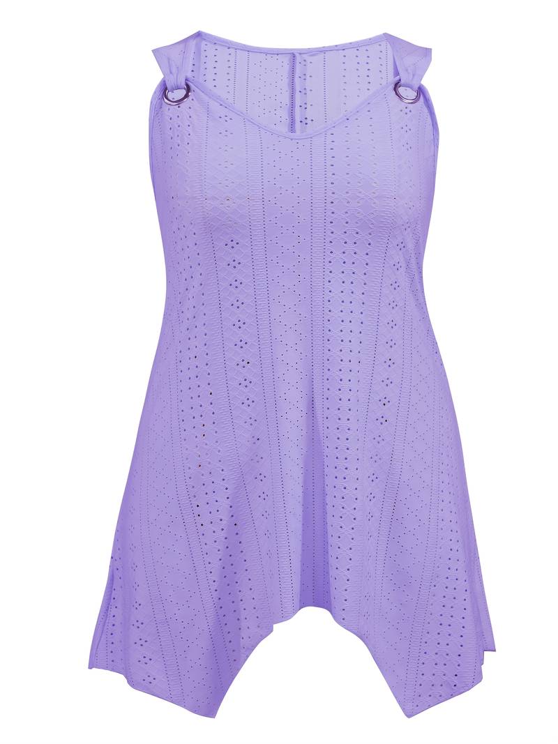 Ndeshiko - Top Elegante Em Patchwork Com Um Desenho  Casual