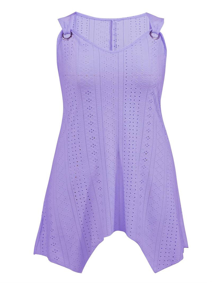 Ndeshiko - Top Elegante Em Patchwork Com Um Desenho  Casual