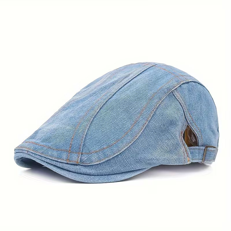 DenimCrown - Boina Informal Unissexo Em Ganga