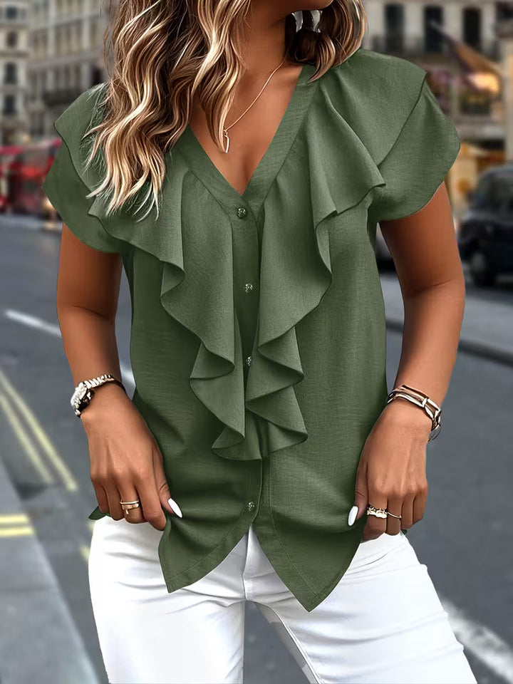 Salma - Blusa de Estilo Elegante