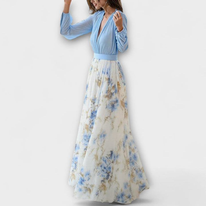 Zdravka - Vestido Maxi Floral