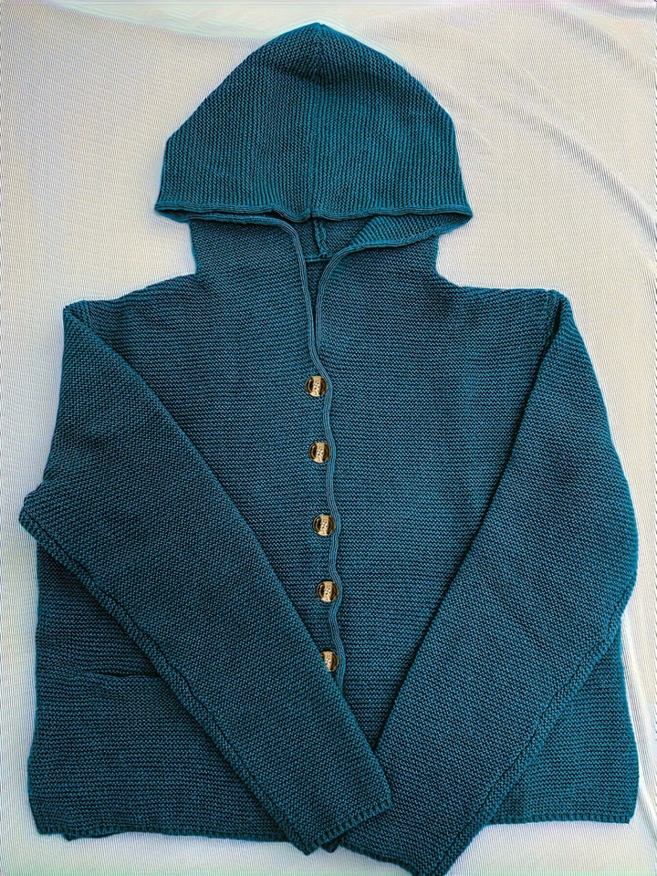 Jadia - Cardigan De Malha Com Mangas Compridas