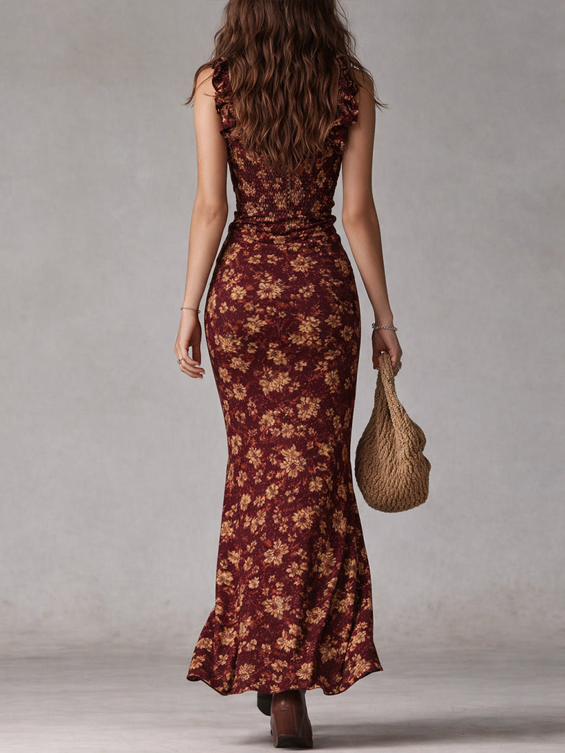 Nadjia - Vestido Maxi Boho Respirável