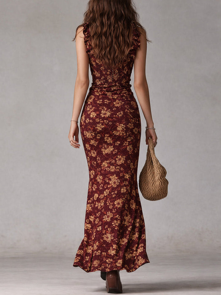Nadjia - Vestido Maxi Boho Respirável