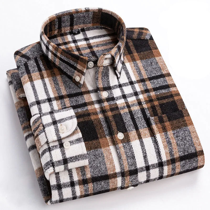 Joman - Camisa De Manga Comprida Xadrez Com Botões
