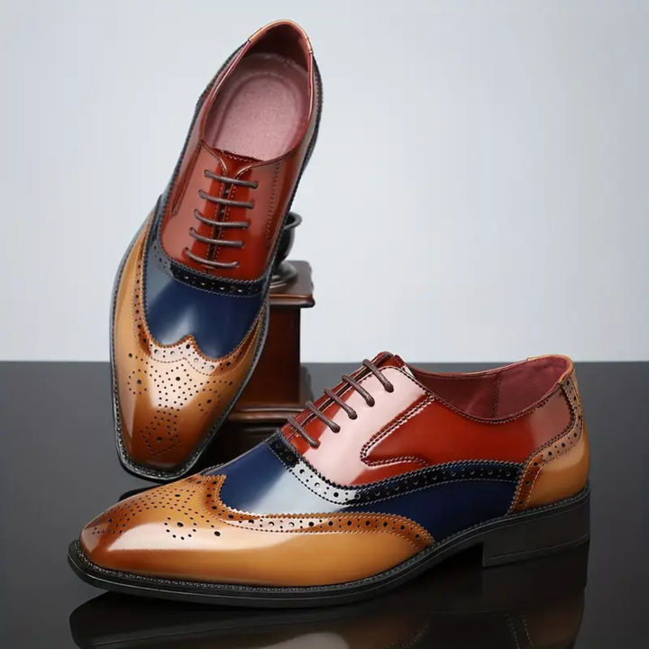 Shimon - Sapatos Oxford De Couro