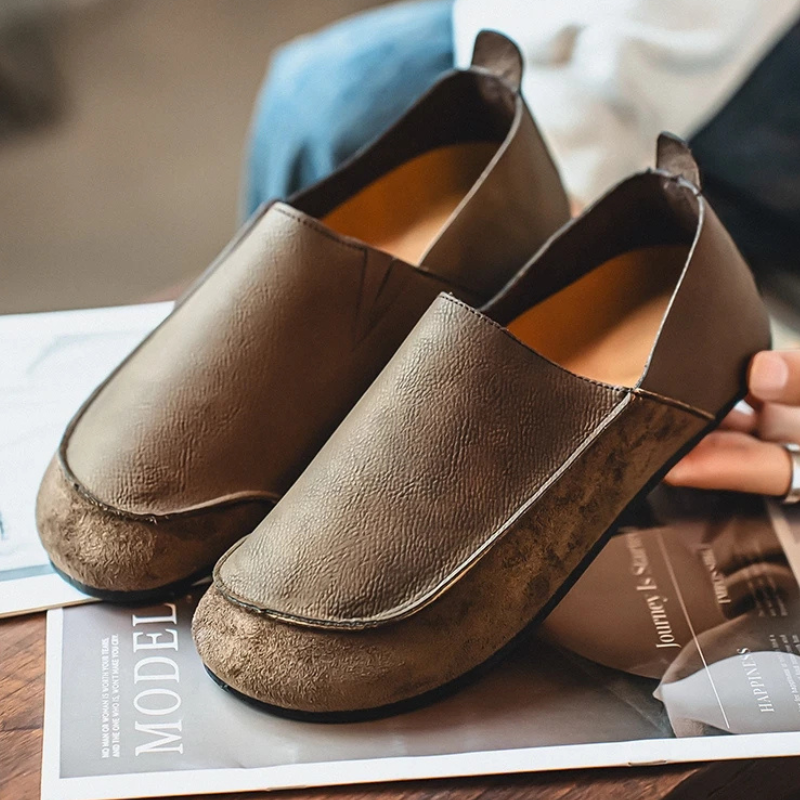 Hersch - Sapatos De Couro Confortáveis