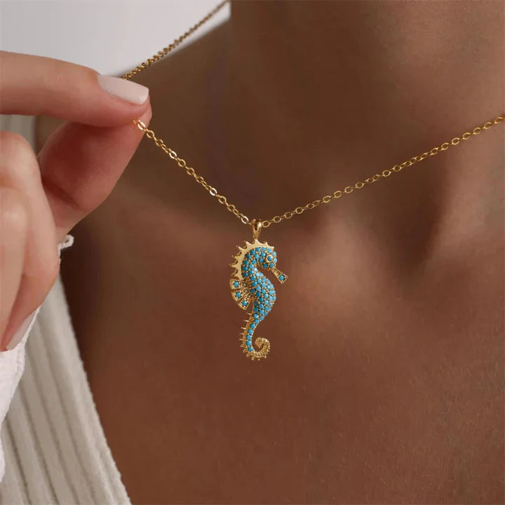 Inez - Colar Com Cavalo-Marinho