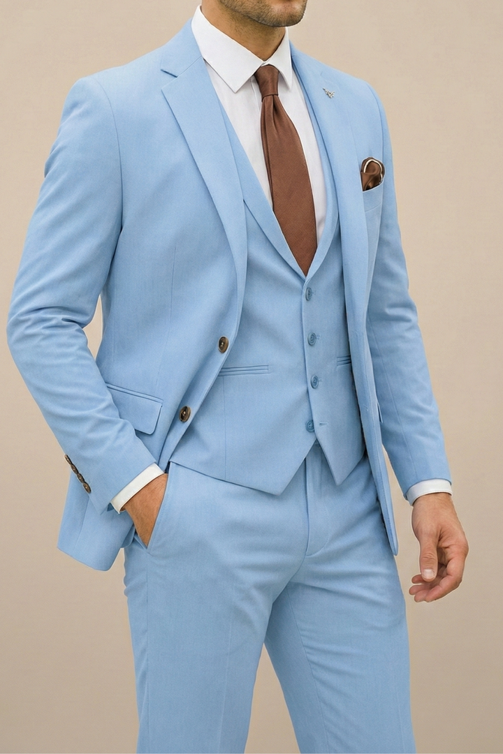 Jiannis - Fato Elegante De Três Peças