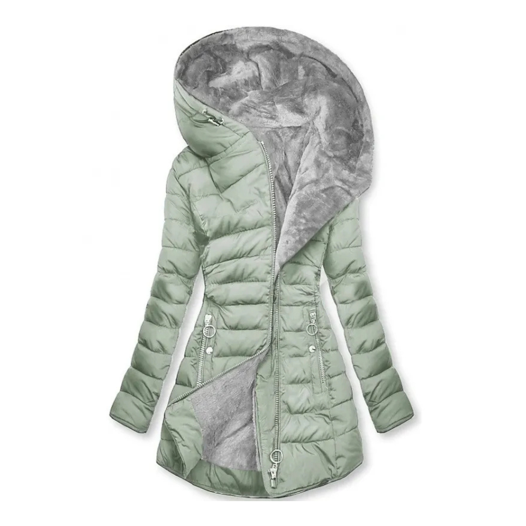 Ilariy - Casaco Acolchoado De Inverno Com Capuz