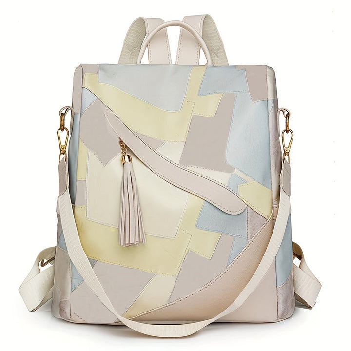 Vinika - Mochila Anti-roubo Xadrez