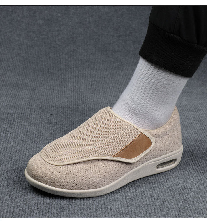 Bediha - Sapatos em Malha Com Tira Larga e Sola Grossa
