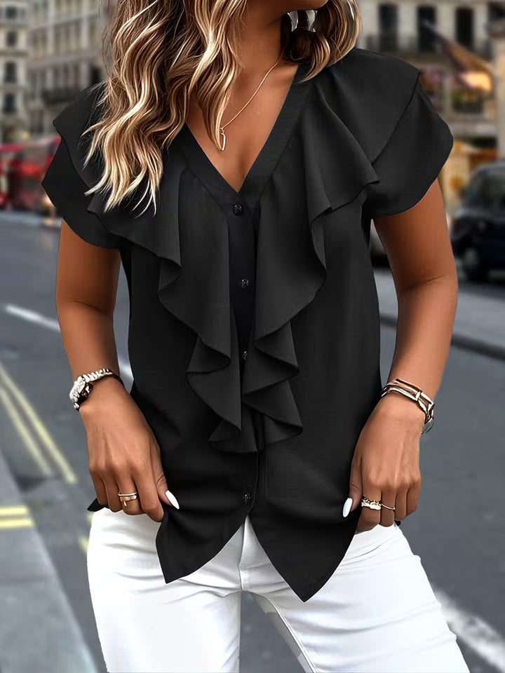 Salma - Blusa de Estilo Elegante