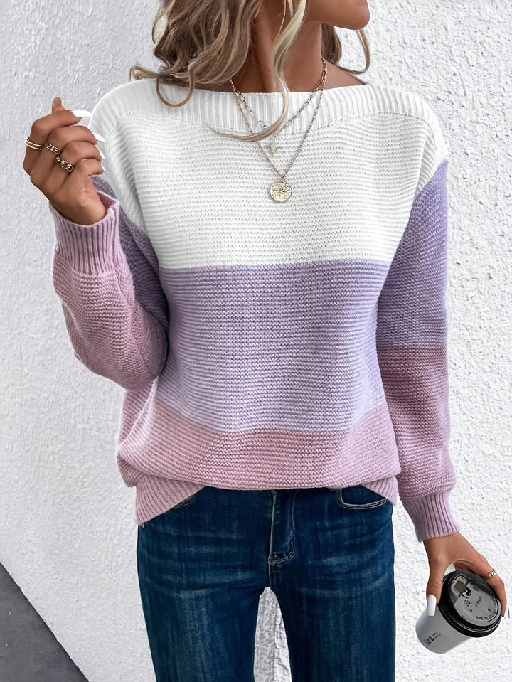 Faria - Camisola Elegante De Manga Comprida