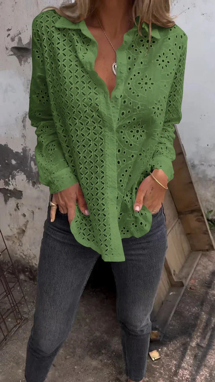 Tommie - Camisa com Padrão Aberto