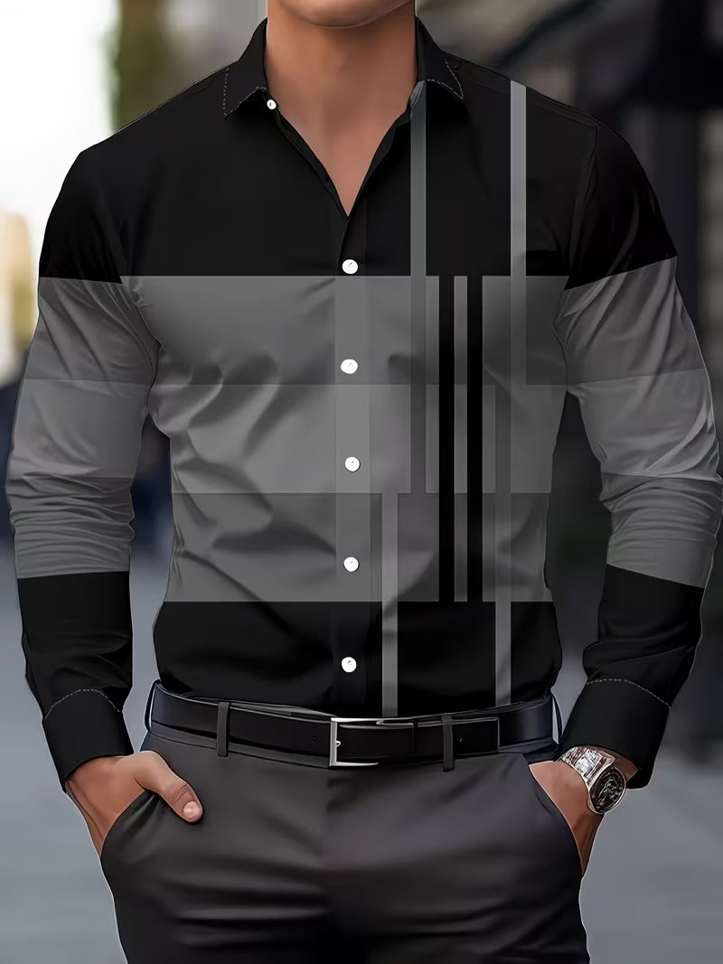 Mehmed - Camisa Casual Com Botões