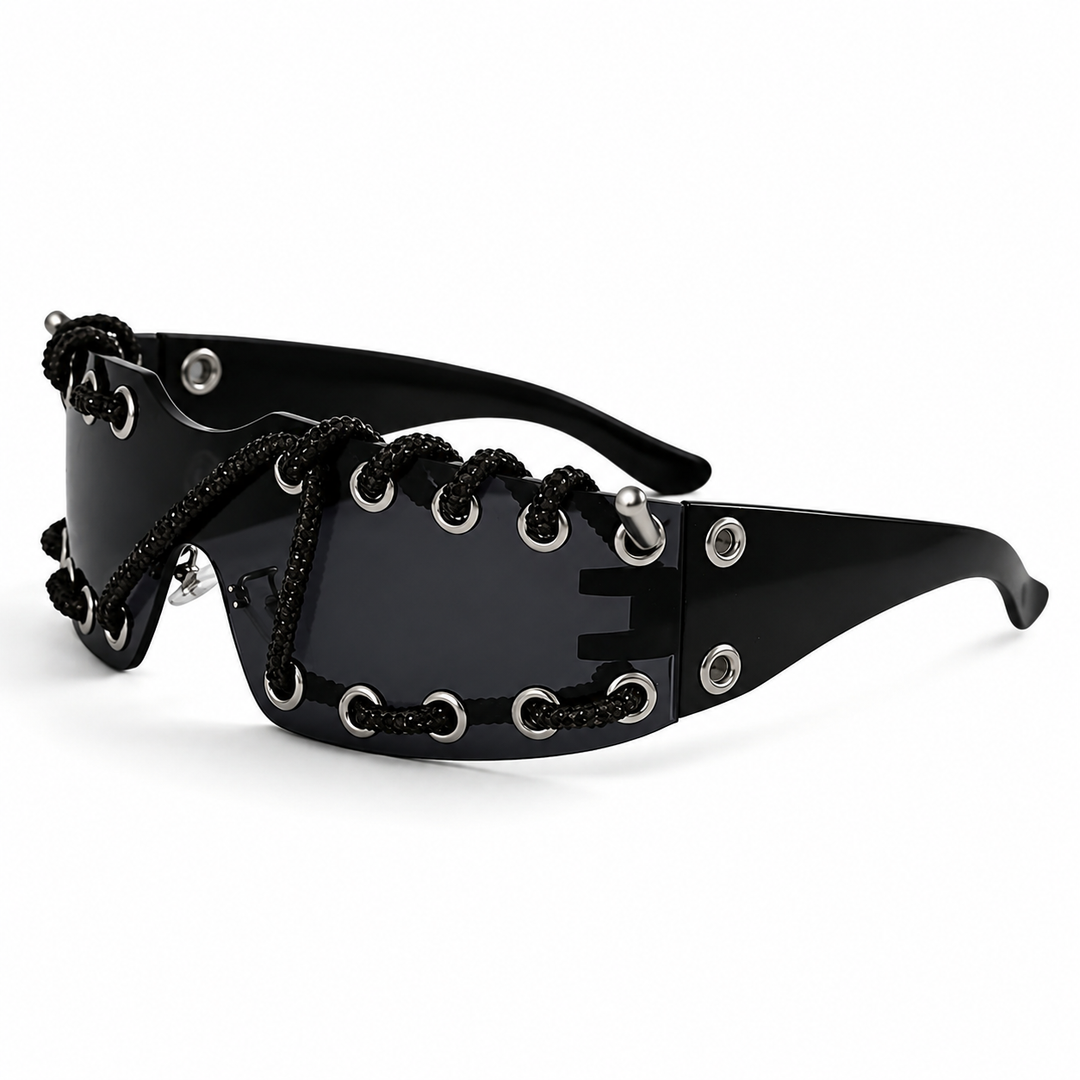 ChainShade - Óculos De Sol De Moda Com Lentes Com Tachas