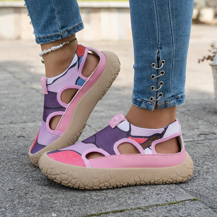 Maylis - Sapatos Elegantes Com Salto Em Cunha