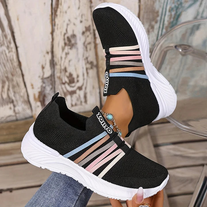 Lioray - Ténis Casual com Riscas