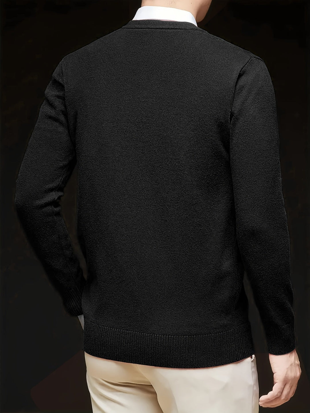 Dionysis - Camisola de Malha Com Decote em V «Cross Border»
