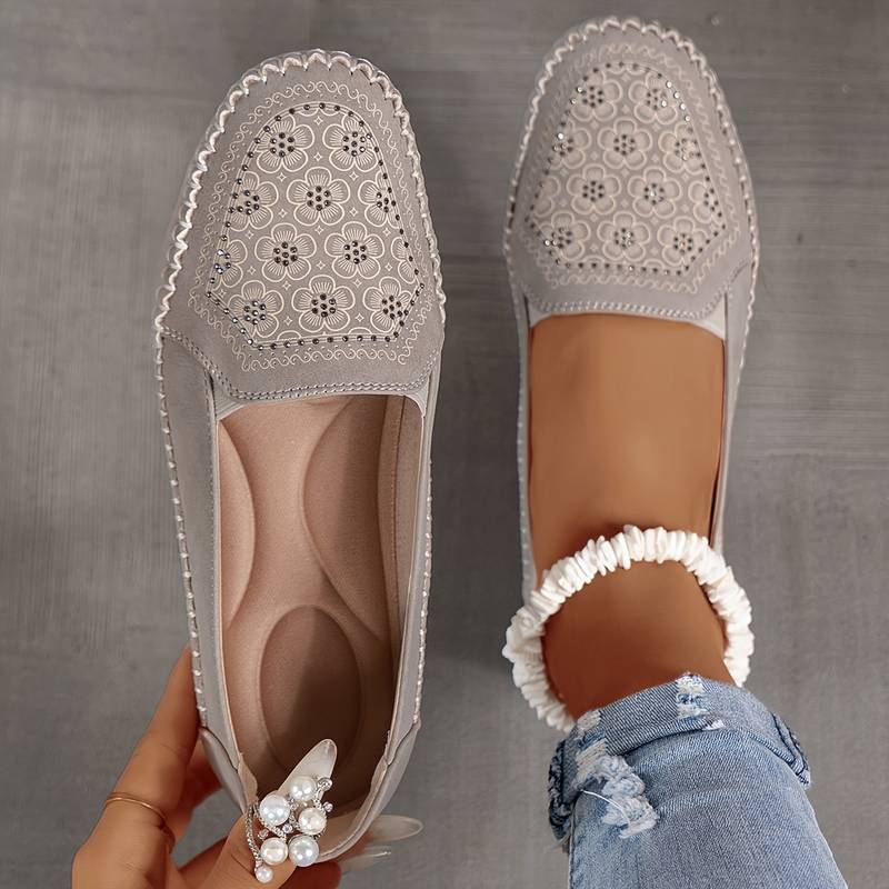 Orital - Sapatos Macios Vintage Com Costura