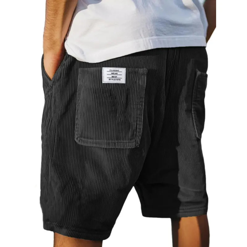 Festus - Calções De Corte Elegante Com Textura Requintada
