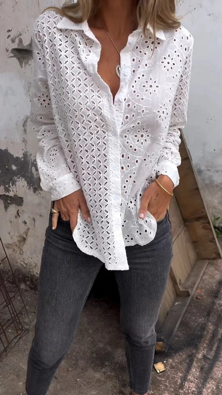 Tommie - Camisa com Padrão Aberto