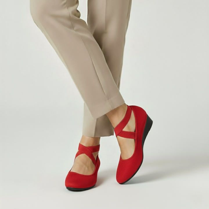Dalida – Sapatos Ortopédicos com tiras Cruzadas