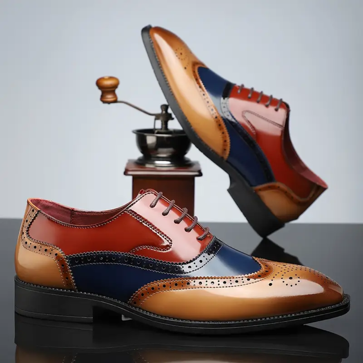 Shimon - Sapatos Oxford De Couro