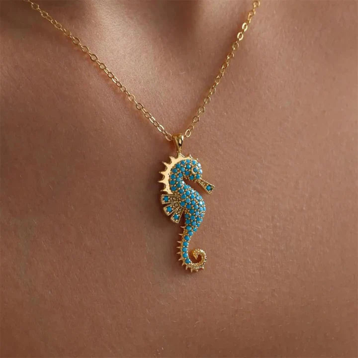 Inez - Colar Com Cavalo-Marinho