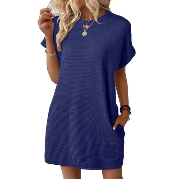 Elviaa - Mini Vestido Elegante Com Bolso