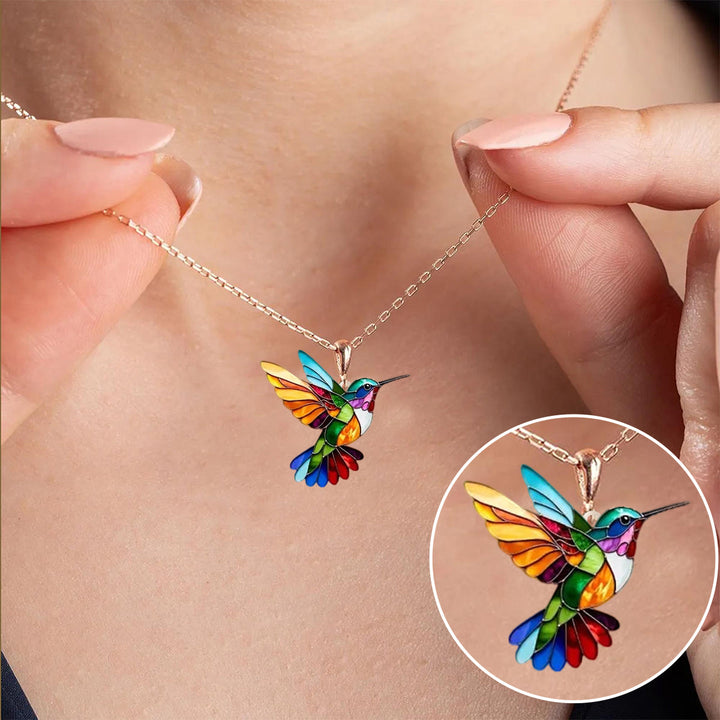 Samantha - Colar Elegante Com Colibri