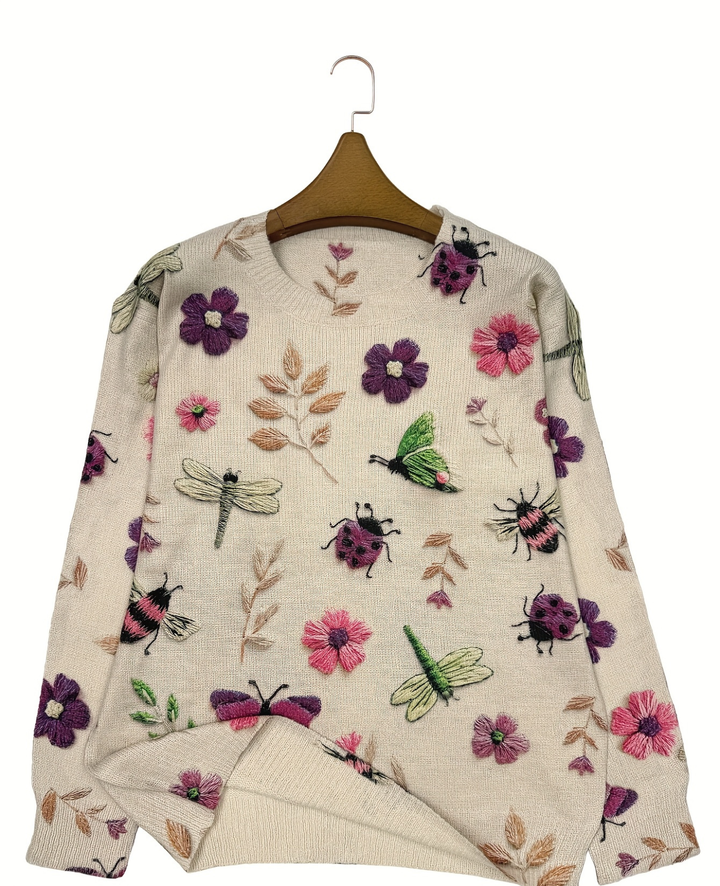 Lesa - Camisola Com Estampado Floral E De Insetos