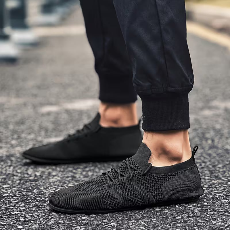 Jouiad - Sapatos de Malha Respiráveis Com Atacadores