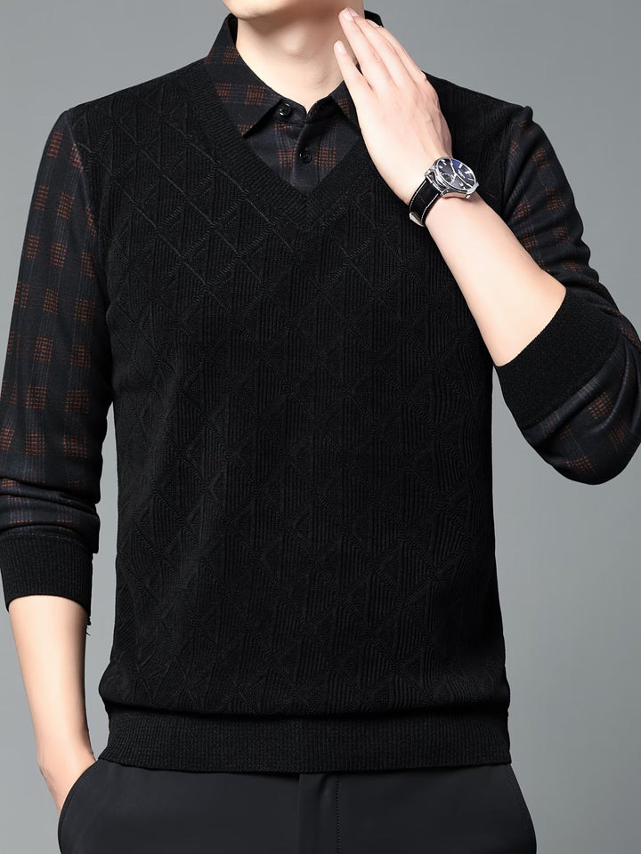 Alan - Camisola De Malha De Manga Comprida