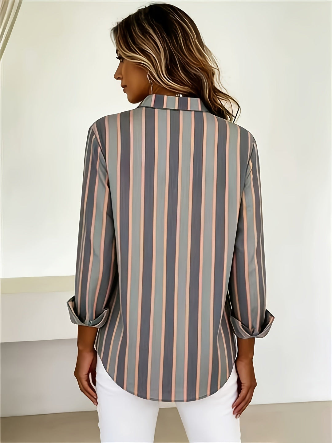 Chamique - Camisa De Manga Comprida Com Botões