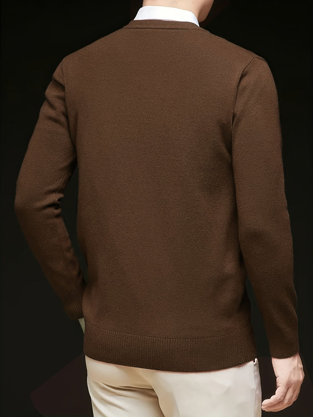 Dionysis - Camisola de Malha Com Decote em V «Cross Border»