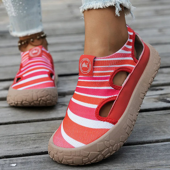 Maylis - Sapatos Elegantes Com Salto Em Cunha