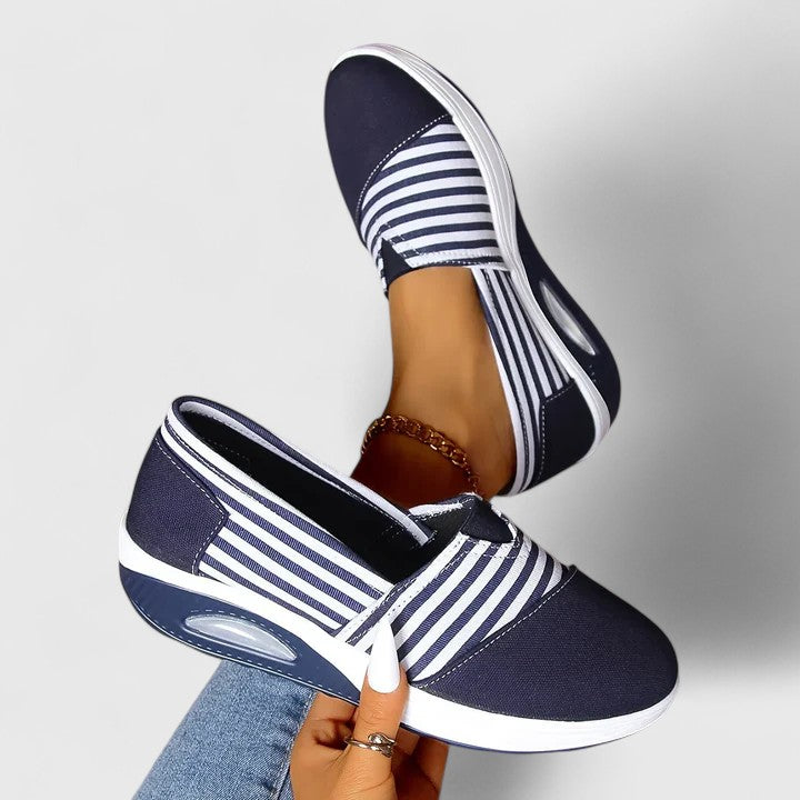 Onora - Sapatos Sem Atacadores Às Riscas