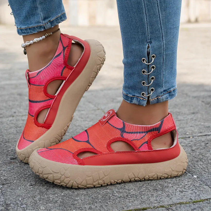 Maylis - Sapatos Elegantes Com Salto Em Cunha